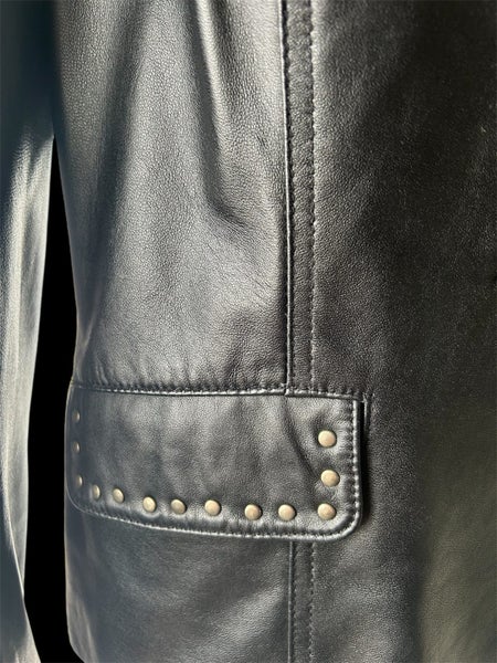 Nevenka ladies designer leather blazer NZ12/AU10 Near New Carousel 2