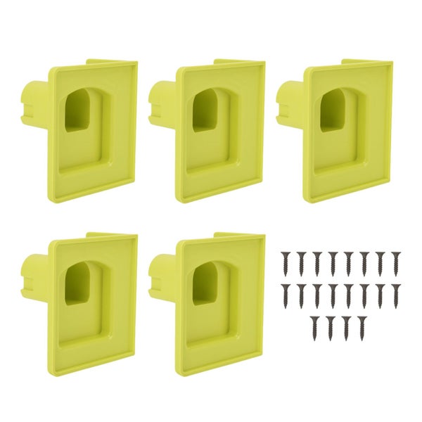 tool storage rack tool dock mount tool holder 5Pcs Tool Storage Rack ABS Tool Carousel 8