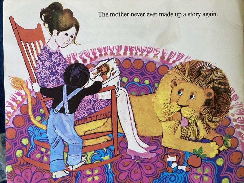 A Lion in the Meadow - Margaret Mahy, original edition Carousel 6