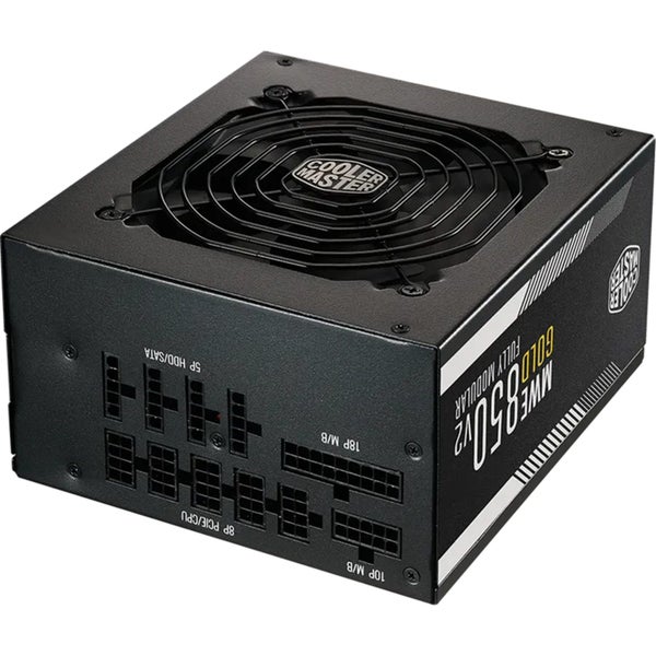 Cooler Master MWE Gold 850W V2 Black ATX 3.1 Power Supply 80 Plus Gold - Fully Carousel 2
