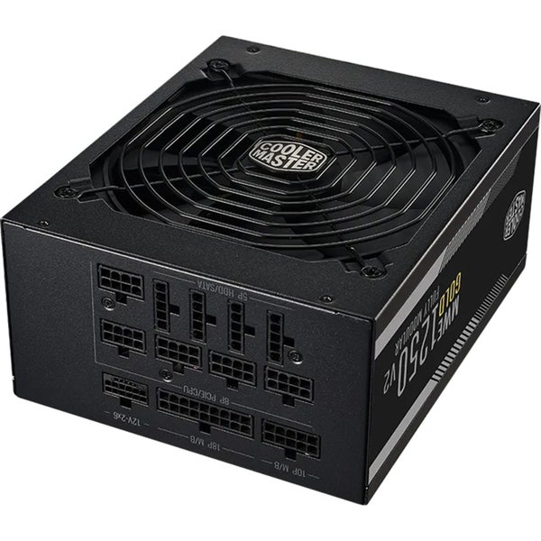 Cooler Master MWE Gold V2 ATX 3.1 1250W Power Supply 80 Plus Gold - Fully Carousel 2