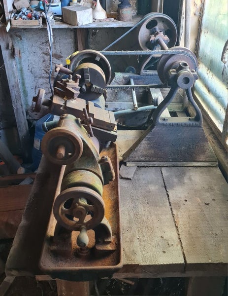 Vintage Metal Lathe Carousel 2