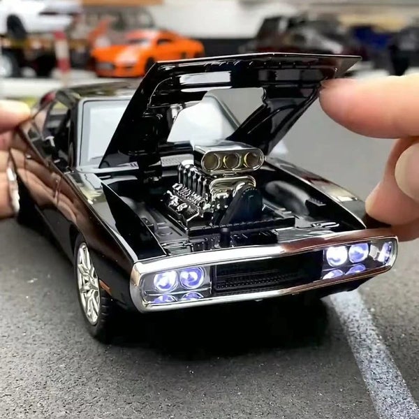 Dodge Charger 1970 1:24 American Super Muscle Car Alloy Diecast Carousel 1
