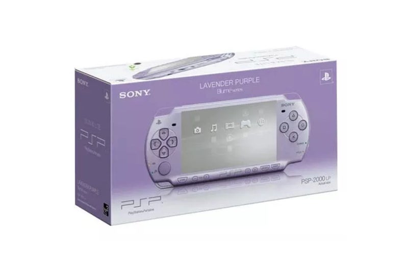 Boxed Playstation PSP2000 Lavendar Purple in 6.60 PRO-C 64G MS In Original kits Carousel 2