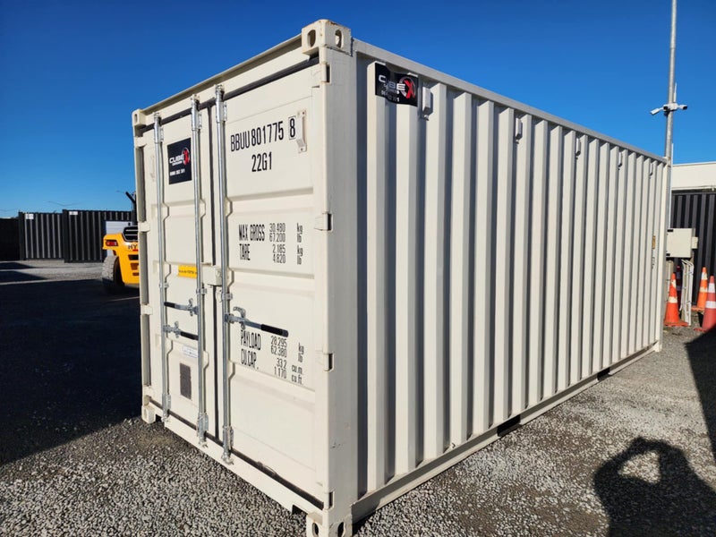 20ft GP White shipping container - ( Cromwell ) Carousel 2