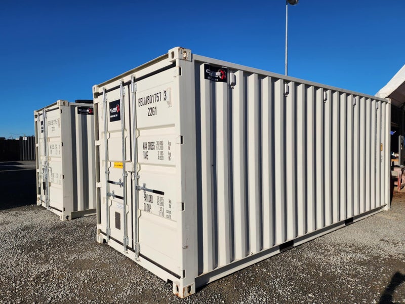 20ft GP White shipping container - (In Cromwell now) Carousel 1