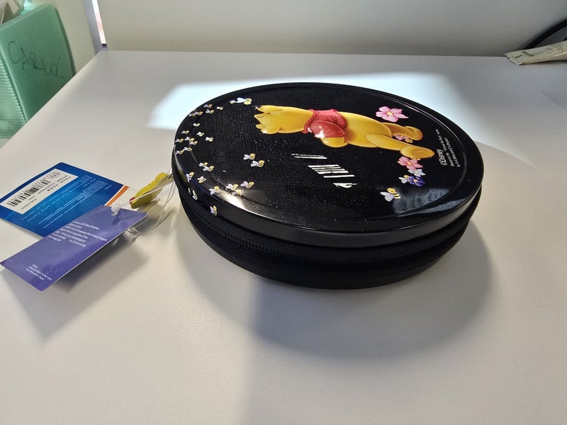 CD/DVD Case 40 Pockets / Hardcover CD/DVD Holder, Winnie-the-Pooh Carousel 1