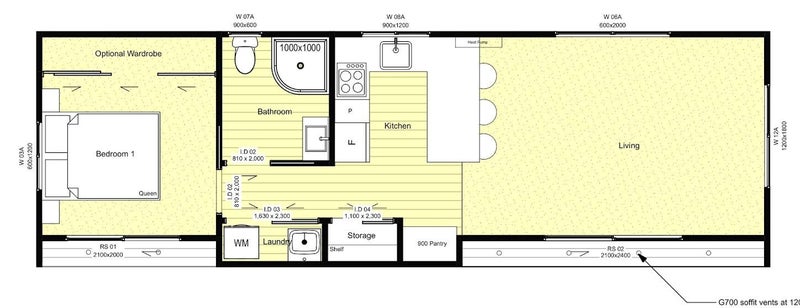 Tiny Home | One Bedroom | 50m2 | Tawa Carousel 2