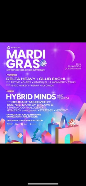 Mardi Gras Ohakune Tickets x2 Carousel 1