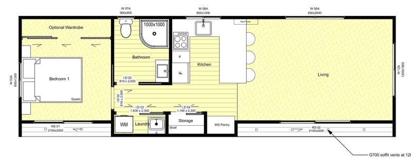 Tiny Home - 1 Bedroom - 50m² - No Building Consent Required - Tawa Carousel 2