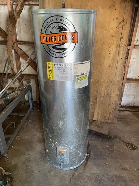 Hot Water Cylinder - Peter Cocks 180L Low Pressure Copper (Model 18051ESP) Carousel 1