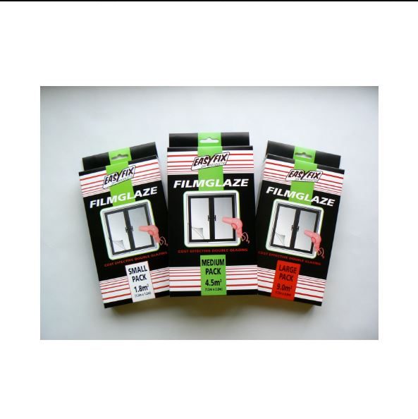 DIY DOUBLE GLAZING 4.5m2 FilmGlaze Carousel 5
