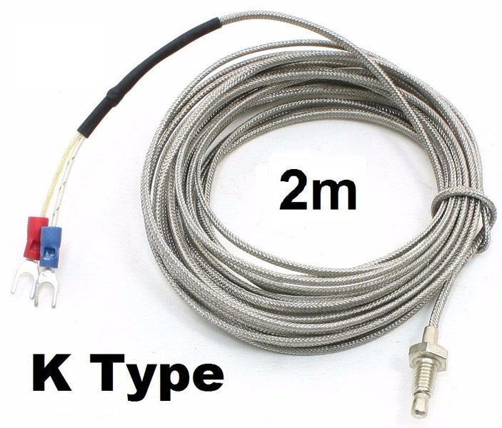 K Thermocouple Temperature Sensor 2M probe X 1 GE8 Carousel 1