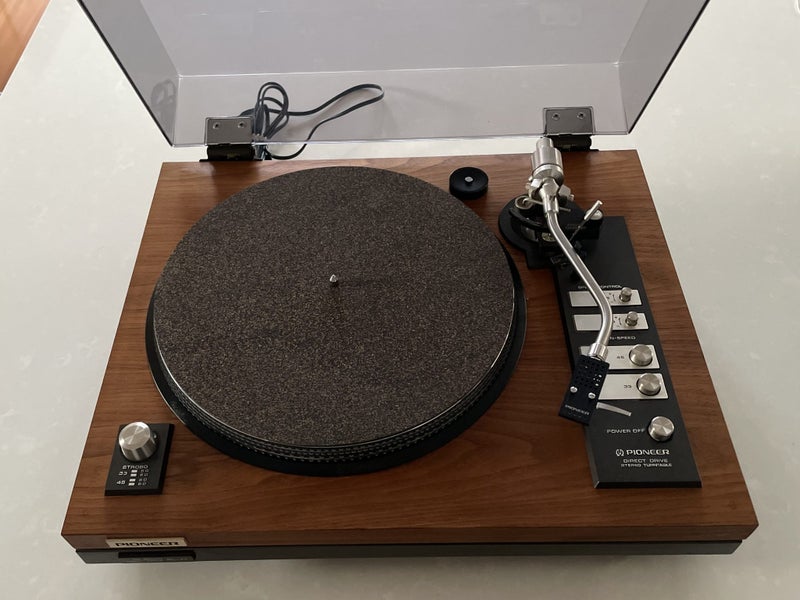 Pioneer PL-71 Top of the Line Deck, All Original, Ortofon FF150 II Cartridge62930698244867112