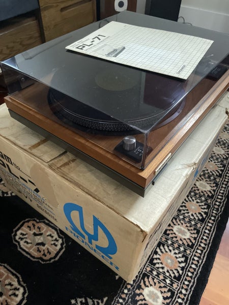 Pioneer PL-71 All Manual, Original Box, Ortofon FF150 II Cartridge - Rare Find! Carousel 11