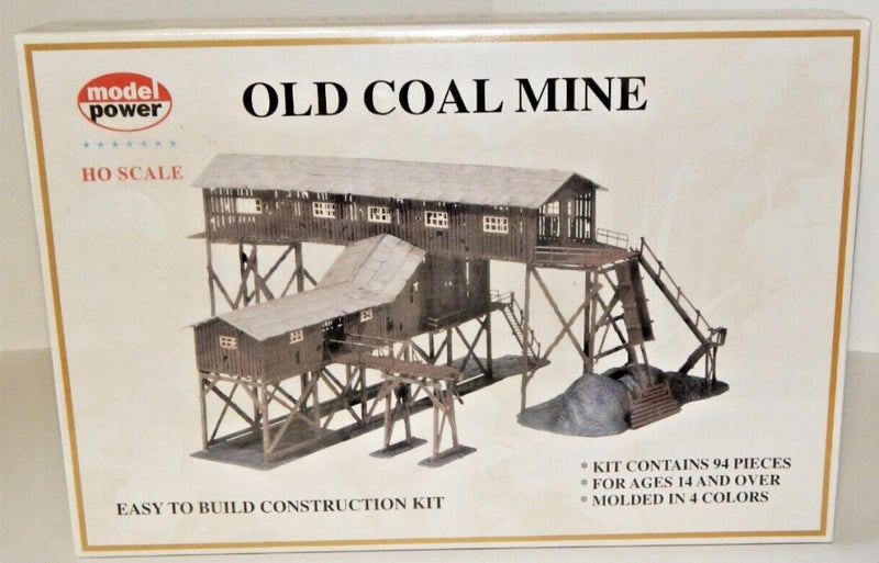 Model Power- Old Coal Mine Kit Carousel 1