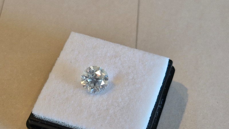$1 RES * Valuation $7,763.00 * 1.13ct Round Large White Diamond Loose IGL CERT Carousel 2