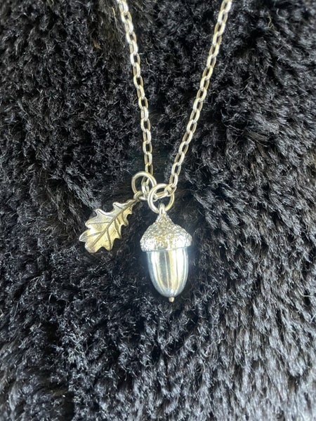 Karen Walker Vintage Acorn necklace Carousel 1