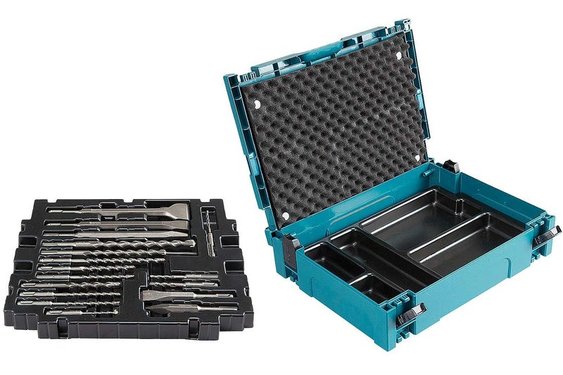 Makita MAKPAC DRILL AND CHISEL SET 17PC Carousel 1