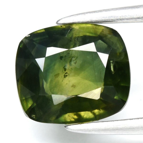 $1 RES * Buy Now $1,599.00 * 1.21ct Green Australian Sapphire Loose Gemstone Carousel 1