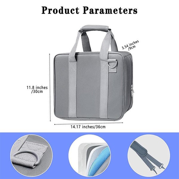 Portable Carry Bag for Starlink Mini Waterproof & Dustproof Organizer-Grey Carousel 2