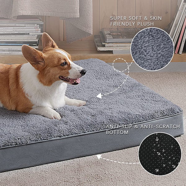Egg-Crate Foam Dog Bed Pet Sleeping Comfort - Brand New NZ Stock Carousel 1