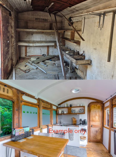 Classic Train Carriage - Could be extra storage or accommodation Carousel 2