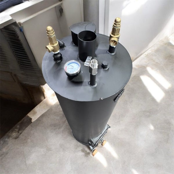 65L wood fired hot water cylinder Carousel 2