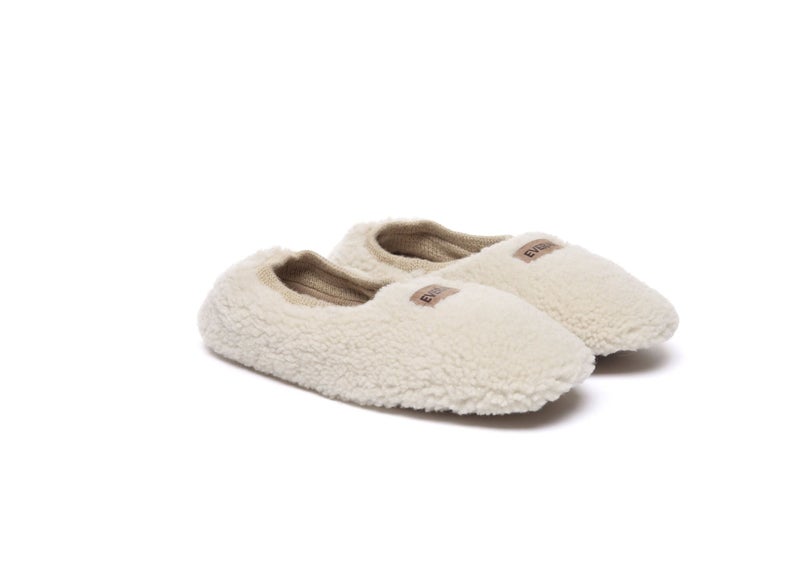 EVERAU(R) UGG Slippers Women Curly Sheepskin Wool Elastic Lucina Carousel 1