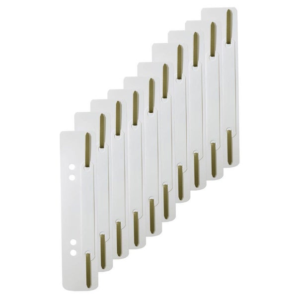 250PK Durable File Strips Document Paper Filing Fastener Stationery Organiser WH Carousel 1
