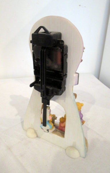 Ceramic Teddy Clock Carousel 2