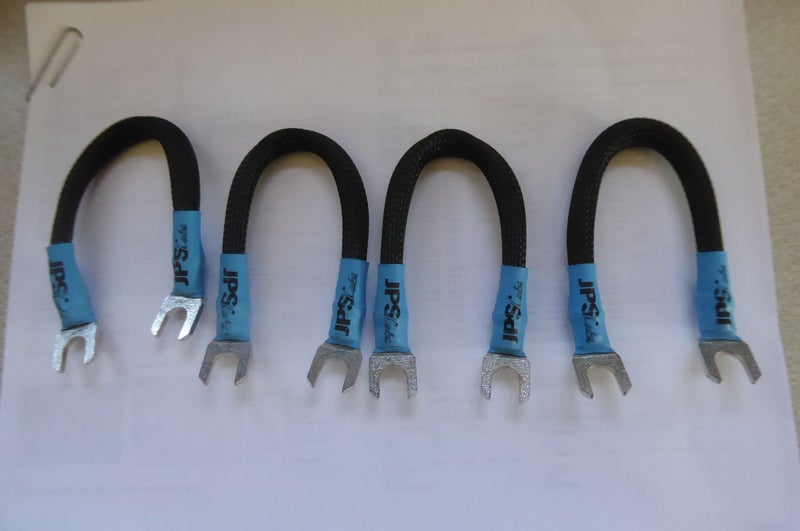 JPS LABS Aluminata Set of 4 Bi Wire Jumpers Carousel 1
