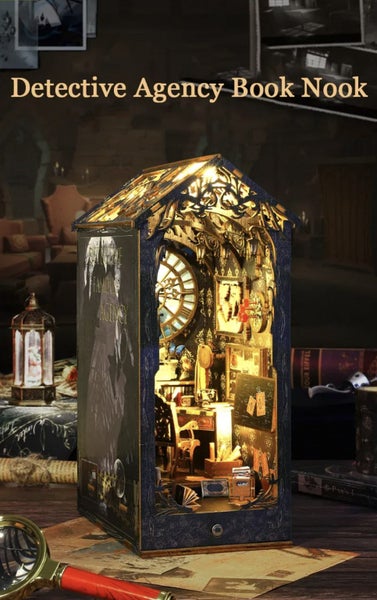 Book Nook Kit- Detective Agency DIY Carousel 1