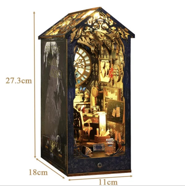 Book Nook Kit- Detective Agency DIY Carousel 2
