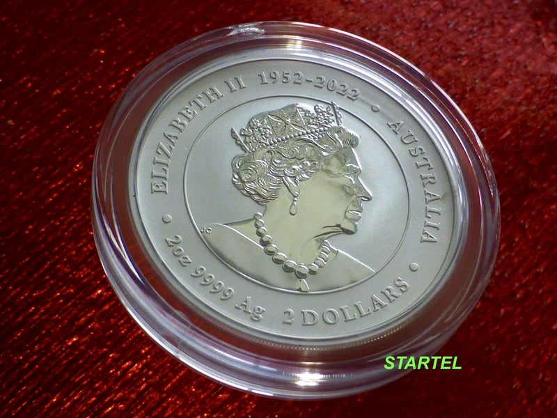2 Oz Dragon Silver Bullion Coin - Perth Mint Carousel 2