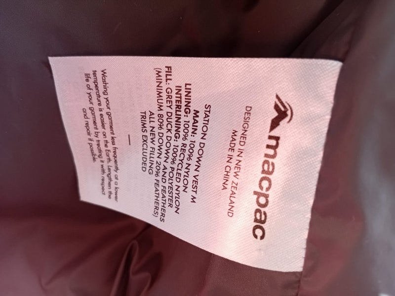 Macpac jacket vest - M Carousel 4