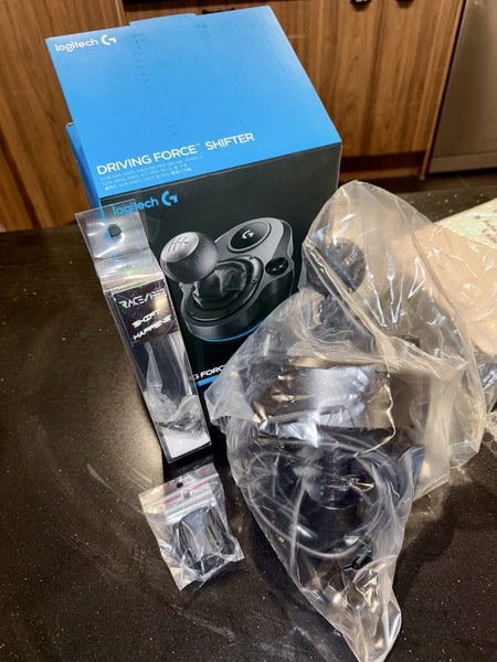 Brand new Logitech driving force shifter + Upgrades Carousel 2