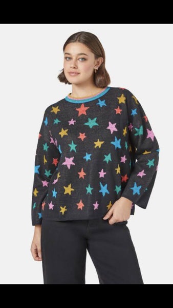 Gorman “Starry Night” top, size 16 Carousel 2