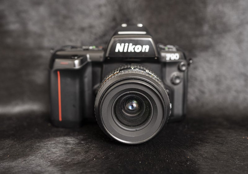 Nikon F90 film SLR with 35-80mm f4-5.6D Carousel 1