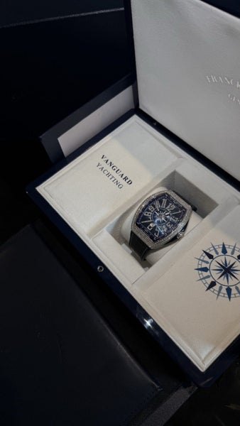 Franck Muller Vanguard Yatching Iced Out Carousel 1