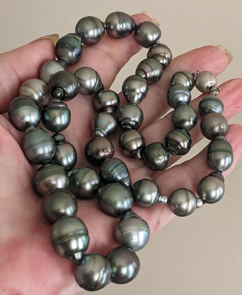11 - 14.2mm TAHITIAN PEARL MATINEE NECKLACE Carousel 1