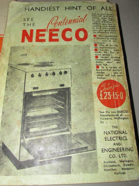 Collection Very Vintage Retro NZ Written Recipe Cook Books Aunt Daisy + More Carousel 14
