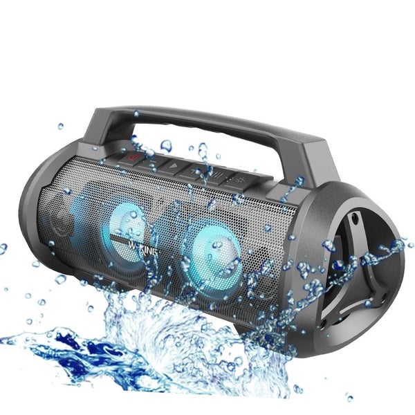 70W Bluetooth Speaker - Waterproof - 42hrs Playback - Mic Input - Big Bass Sound629767120797461112