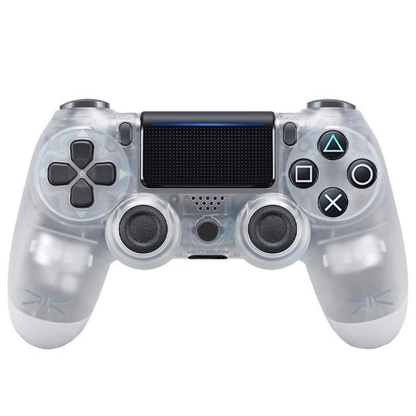 Dualshock 4 Wireless Controller Compatible with PlayStation 4-Clear White Carousel 1