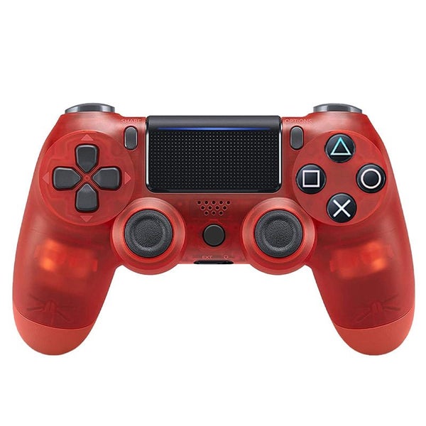 Dualshock 4 Wireless Controller Compatible with PlayStation 4-Clear Red Carousel 1