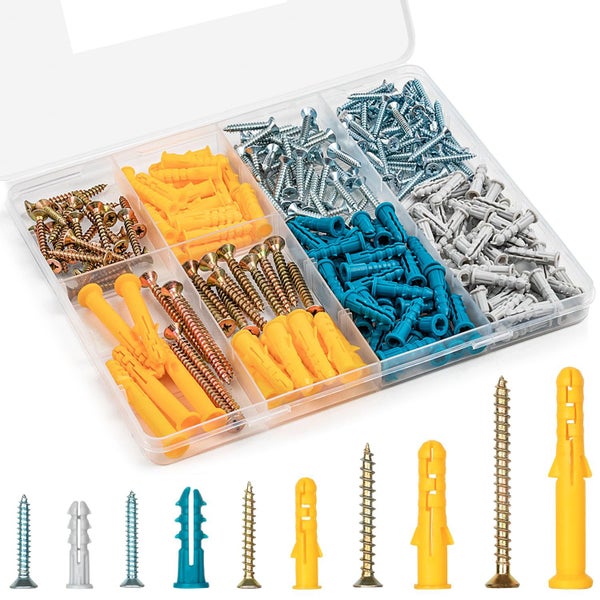Drywall Anchors And Screws Assortment Kit Carousel 1