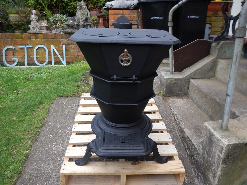 POTBELLY STOVE *LITTLE DORRIT* TWIN PLATE. THE STACK. Carousel 1