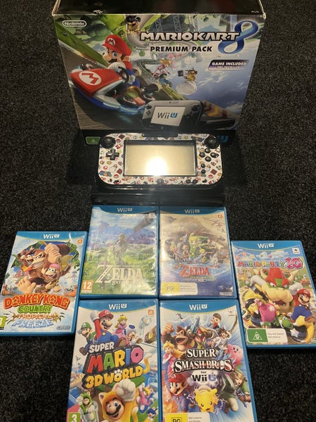 Wii U Mario Kart Edition + Games Carousel 1