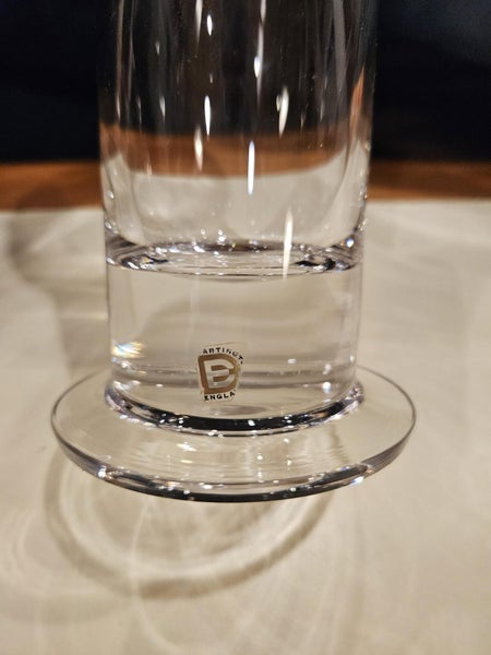 Vintage Dartington Crystal Hollow Candle Holders - 1970's Carousel 2