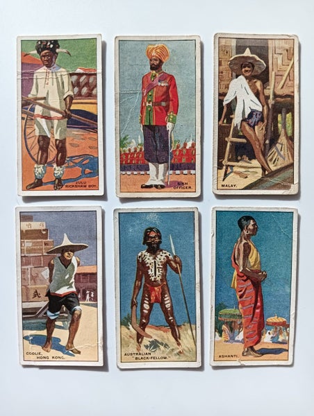 W.D. & H.O. Wills: Picturesque People of the Empire 1928. Cigarette Cards Carousel 1